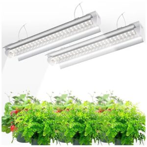 T8 LED Grow Light Strips for Seed Starting and Succulent Care