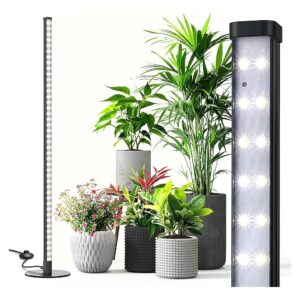 Tall 4FT Vertical Standing Floor Plant Grow Light with 120 LEDs Full Spectrum