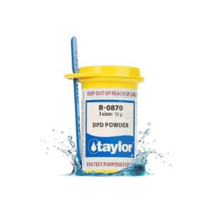 Taylor Technologies DPD Powder 10 Gram Container for Swimming Pool Use