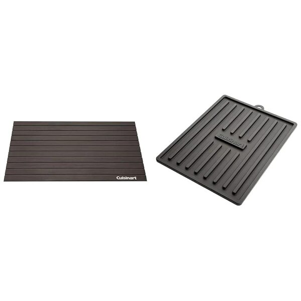 Thawing Tray and Silicone Grill Mat Combo for Easy Food Preparation