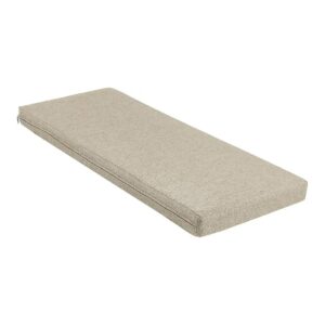 Thick and Soft 31inch Beige Bench Cushion for Patio Seating and Relaxation