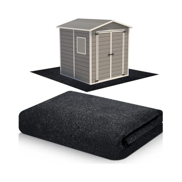 Thickened Soft Patio Furniture Mat with Non Slip Backing for Outdoor Storage Sheds