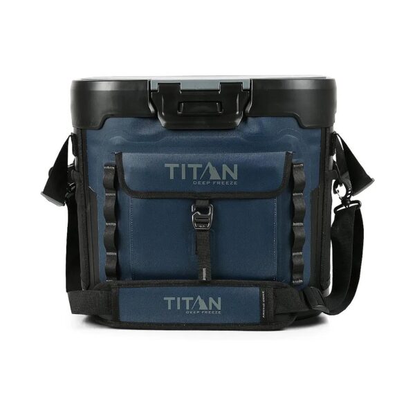 Titan Deep Freeze Insulated Cooler with Air-Tight Seal and Leak Proof Design