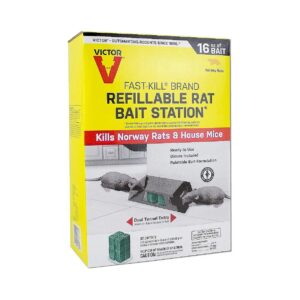 To-Use Refillable Rat Poison Bait Stations for Long-Lasting Results