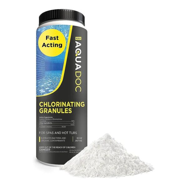 Top-Quality Chlorinated Granules for Hot Tub and Spa Sanitizing