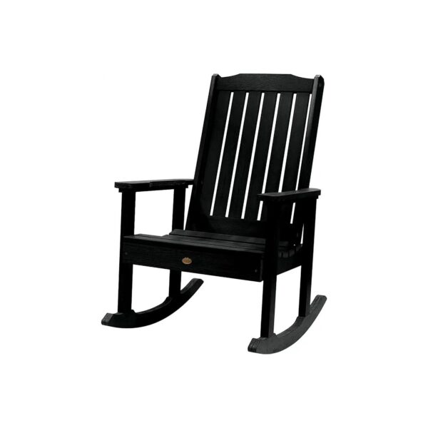 Top-Rated Black Rocking Chair with Easy Assembly and Durable Material