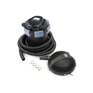 Top-Rated Pond Filtration Kit for Large Ponds with Electric Pump and Filter