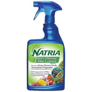 Topical Fungicide Treatment for Roses and Shrubs with Organic Natria