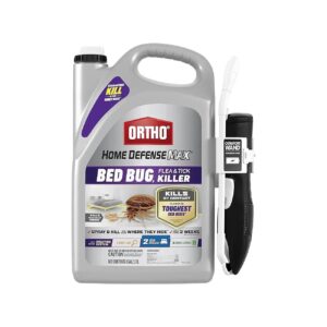 Total Bed Bug Solution with Flea and Tick Killer Spray and Comfort Wand