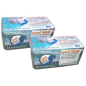 Toxic and Chemical-Free Pumice Blocks for Pool Tile and Grout Cleaning