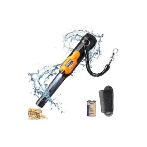 Treasure Hunting Pinpointer Metal Detector with Upgrade Back-Lit LCD Screen and LED Light