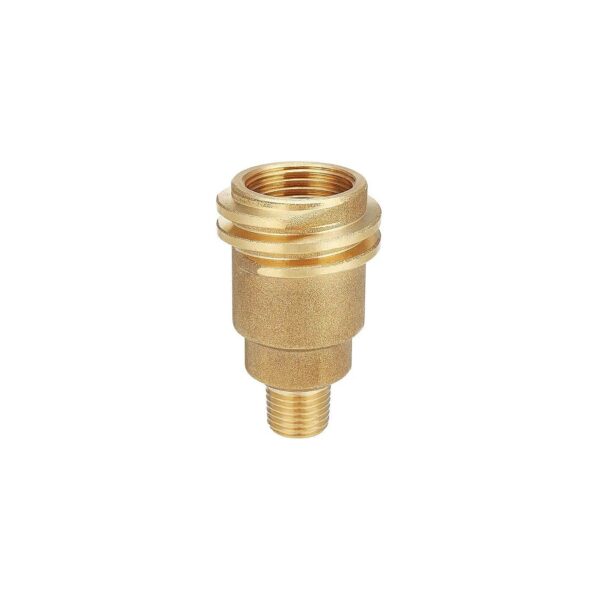 Type 1 Male to 1/4" Male Pipe Thread with Solid Brass Propane Fitting Adapter