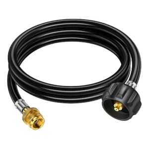 Type1 Propane Adapter Hose for 5-40lb Propane Tanks and Appliances