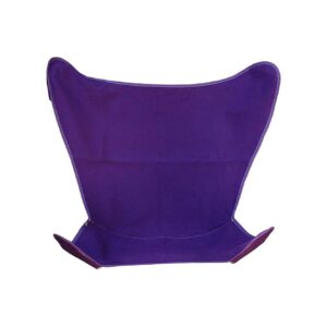 USA Made Replacement Chair Covers for Folding Butterfly Chairs in Purple Color