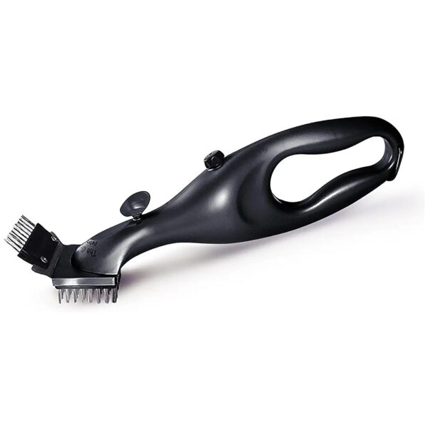 USA-Made BBQ Grill Brush with Long-Lasting Stainless Steel Brush Heads and Steam Cleaning