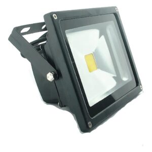 Ultra Bright 20W Warm White LED Flood Light with IP65 Waterproof Black Case