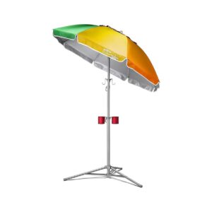 Ultra-Lightweight Sun Shade Umbrella with Adjustable Height, Wind-Resistant Design