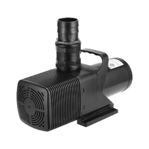 Ultra-Quiet 130W Pond Pump with 8FT Lift Height for Ponds, Waterfalls, and Fish Tanks