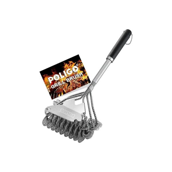 Unbreakable Grill Brush for Effective Cleaning and Protection of Grill