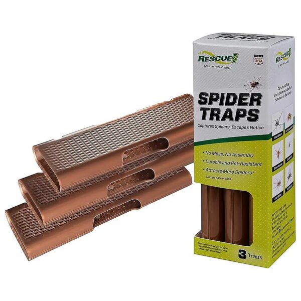 Unique Dual-Sided Spider Traps for Catching Wolf Spiders and Others