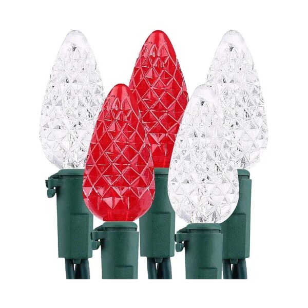 Unique Red and White LED Christmas Tree Lights for Your Holiday Celebrations