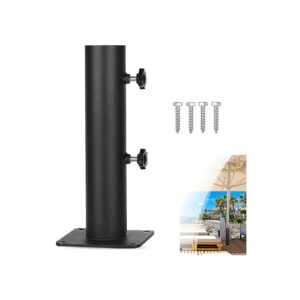 Universal Patio Umbrella Stand with Adjustable Angle for Maximum Shade and Sun Protection