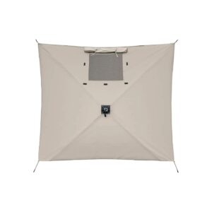 Up Gazebo Side Panel with Window in Sand Color Fits 4 and 6 Sided Pop-Up Gazebos