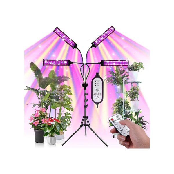 Upgraded 200W LED Grow Light for Fast and Healthy Plant Growth