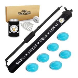 Upgraded Golf Bag Cooler with ArcticChill Ice Coasters and Adjustable Strap