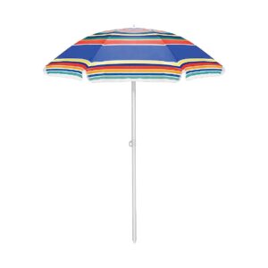 Use Sun Shade Umbrella with Steel Frame, UV Protection, and Compact Design