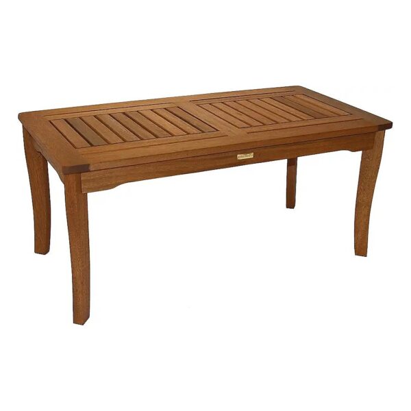 Value-Friendly Eucalyptus Coffee Table with Minimalist Style and Sustainable Materials