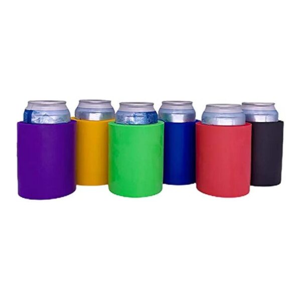 Variety Pack of Thick Foam Can Coolers for Superior Insulation and Easy Can Removal