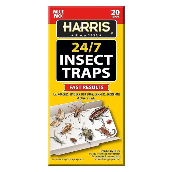 Versatile Insect Traps for Roaches Bed Bugs Spiders Crickets