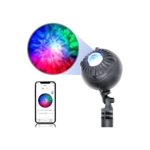 Vibrant RGB Outdoor Nebula Cloud Projector for Year-Round Exterior Decor and Ambiance