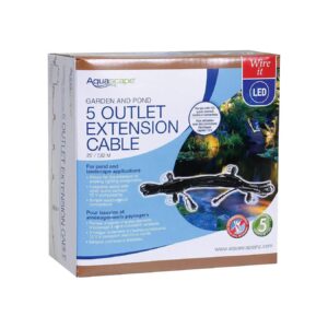 Volt Aquascape Cable for Pond, Garden, and Landscape Lighting with Quick-Connect System