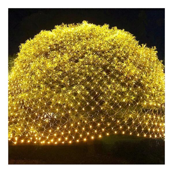 Warm White 360 LED Christmas Mesh Fairy String Lights for Indoor and Outdoor Decorations