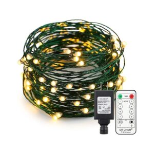 Warm White LED Starry Lights with 14 Keys Remote Control and UL Certification