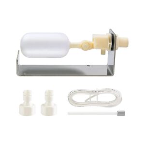 Water Level Float Valve System for Outdoor Fountains, Ponds, and Bird Baths with 1/4 Tube