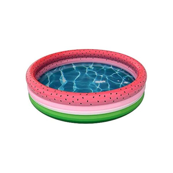 Watermelon Color Poolcandy Inflatable Sunning Pool for Adult Summer Relaxation