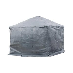 Waterproof Grey Gazebo Cover for 12x14ft Sojag Gazebo Models