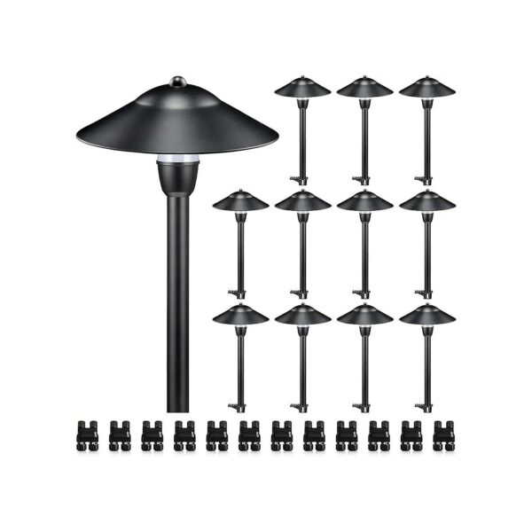 Waterproof LED Low Voltage Landscape Path Lights 12-24V AC/DC Power