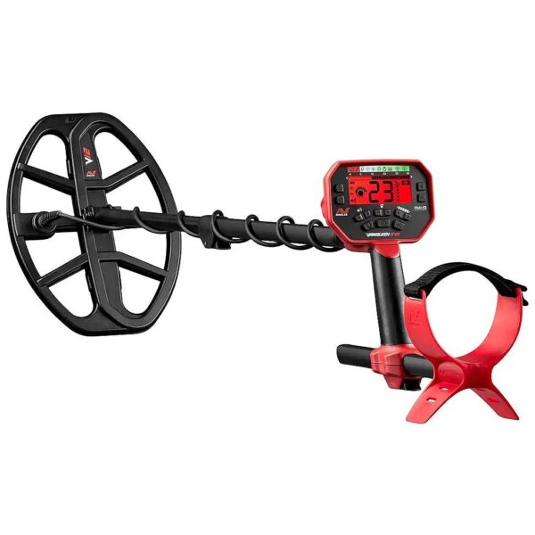 Waterproof Metal Detector with Bluetooth Headphones and Rain Cover