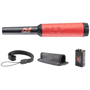 Waterproof Pinpointer Metal Detector with Ferrous Tone ID and Adjustable Sensitivity