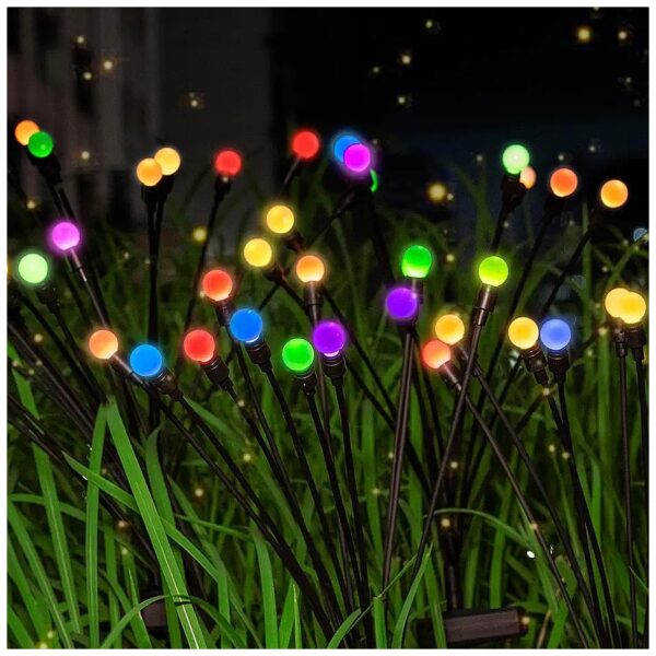 Waterproof Solar Firefly Lights for Outdoor Garden Decorations