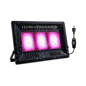 Waterproof and Full Spectrum 450W LED Grow Light for Indoor and Outdoor Plants