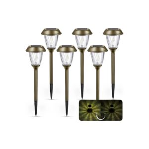 Waterproof and Heat Resistant Solar Outdoor Lights for Pathway and Driveway Illumination