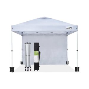 Waterproof and UV-Protected 10x10ft Pop Up Canopy Tent for Outdoor Events and Gatherings