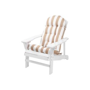 Weather Resistant Polyester Adirondack Chair Cushions with Polyester