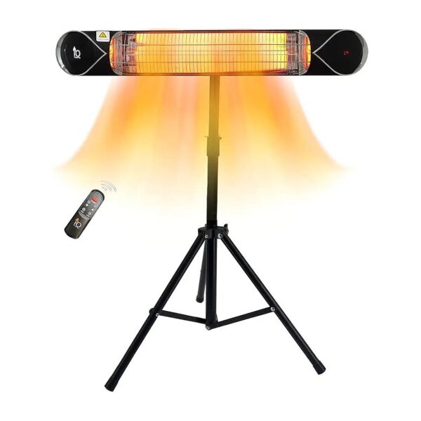 Weather-Resistant Infrared Electric Heater for Outdoor and Indoor Use