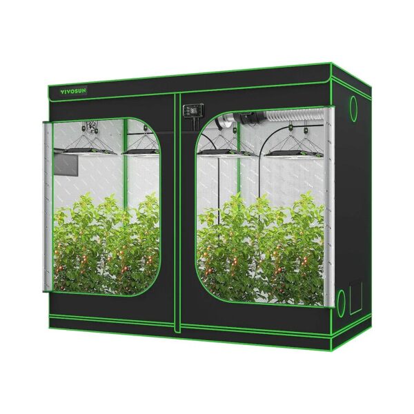 Weather-Resistant and Water-Resistant Grow Tent for Indoor Plant Growing and Hydroponics